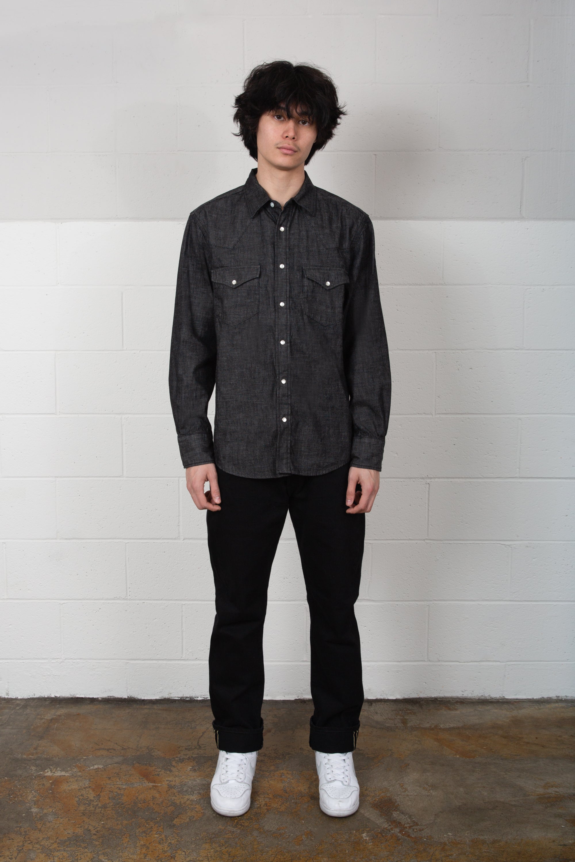 Black Western Shirt