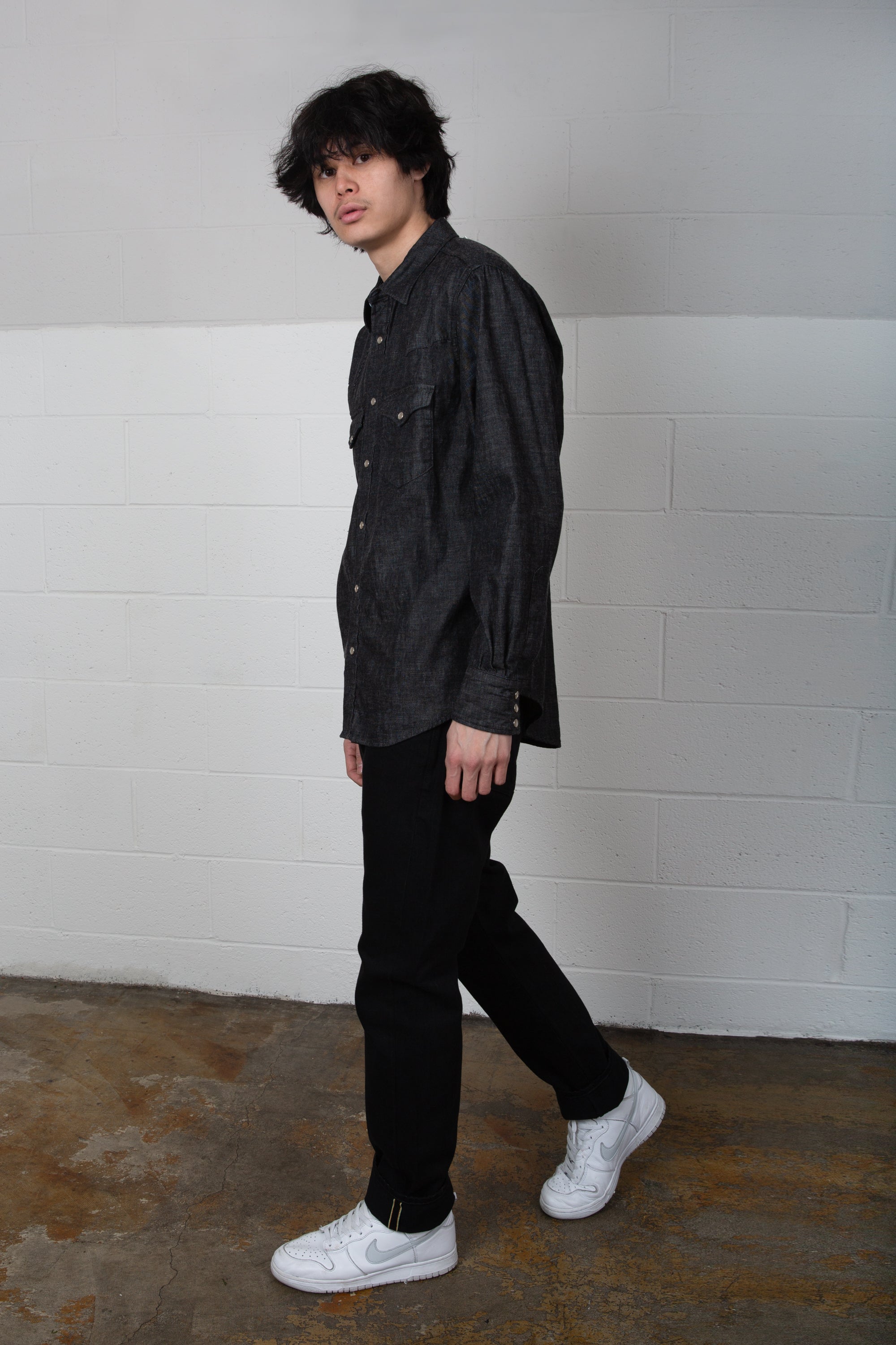 Black Western Shirt