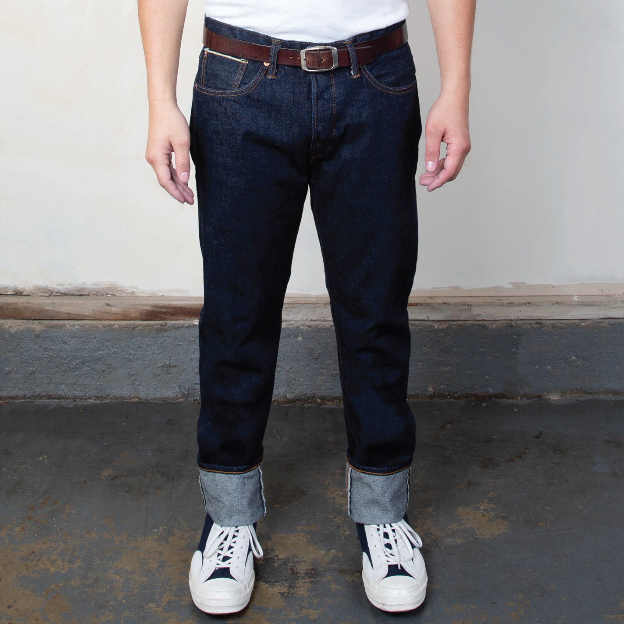Edwin Japan Selvage Denim Akita Straight Wet