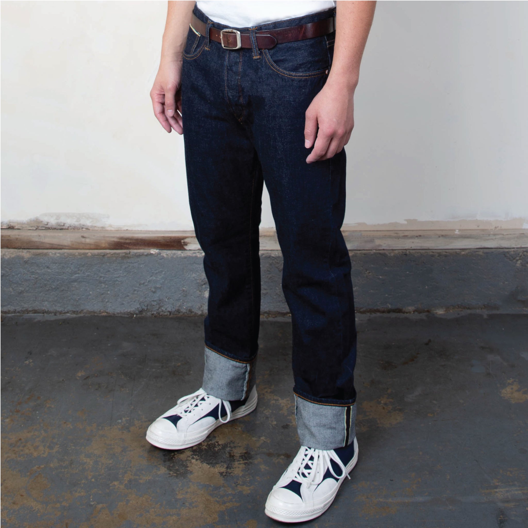 Edwin Japan Selvage Denim Akita Straight Wet