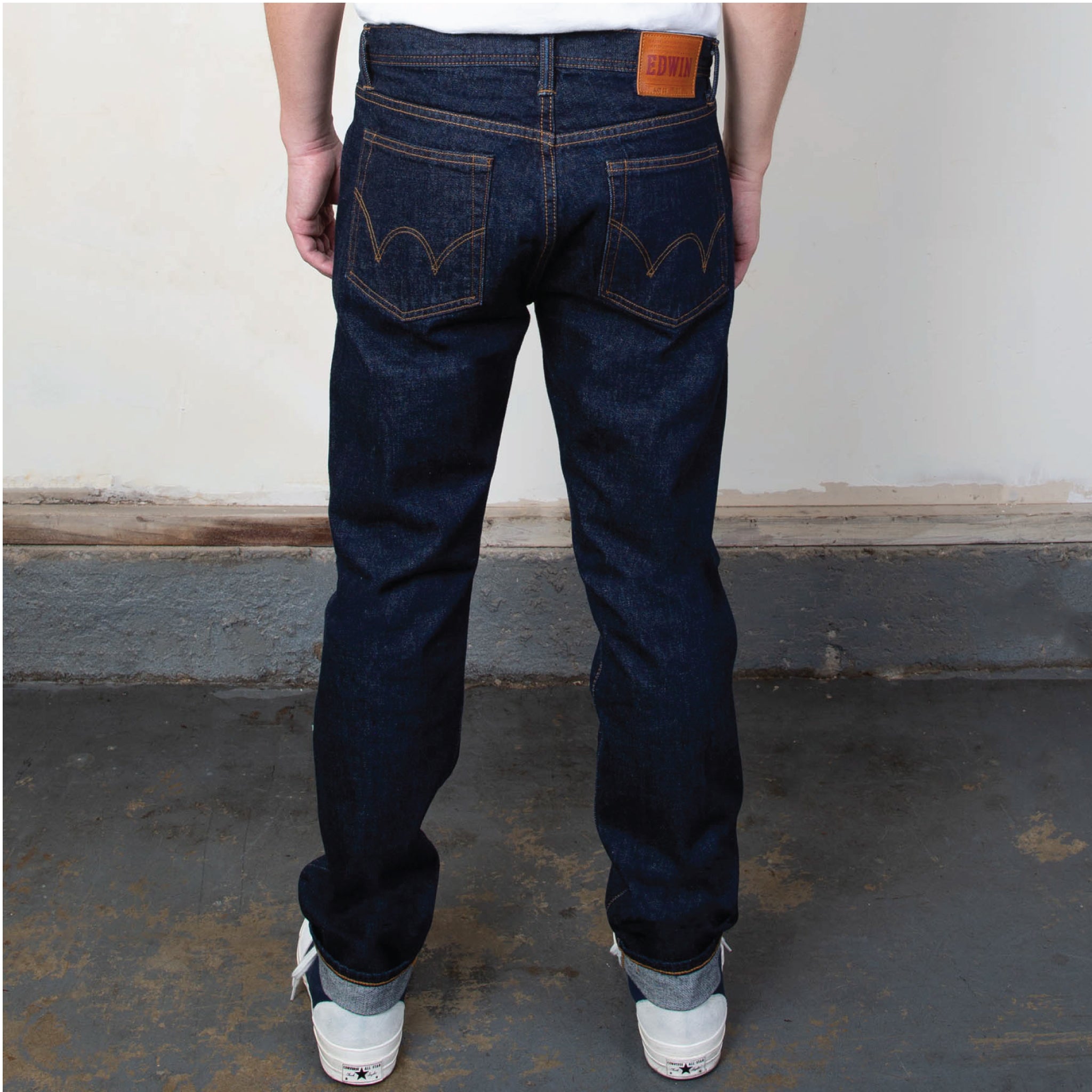 Edwin Japan Selvage Denim Akita Taper Wet