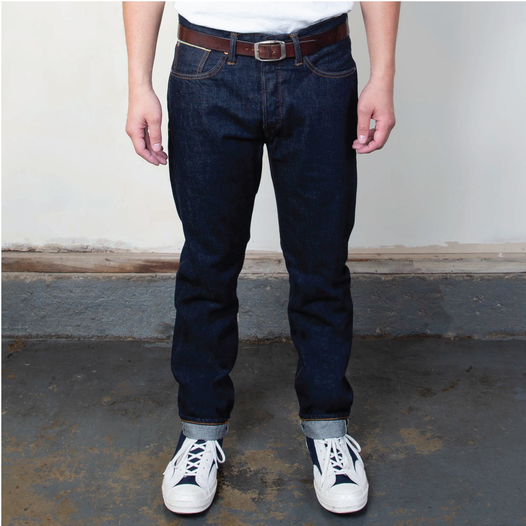 Edwin Japan Selvage Denim Akita Taper Wet