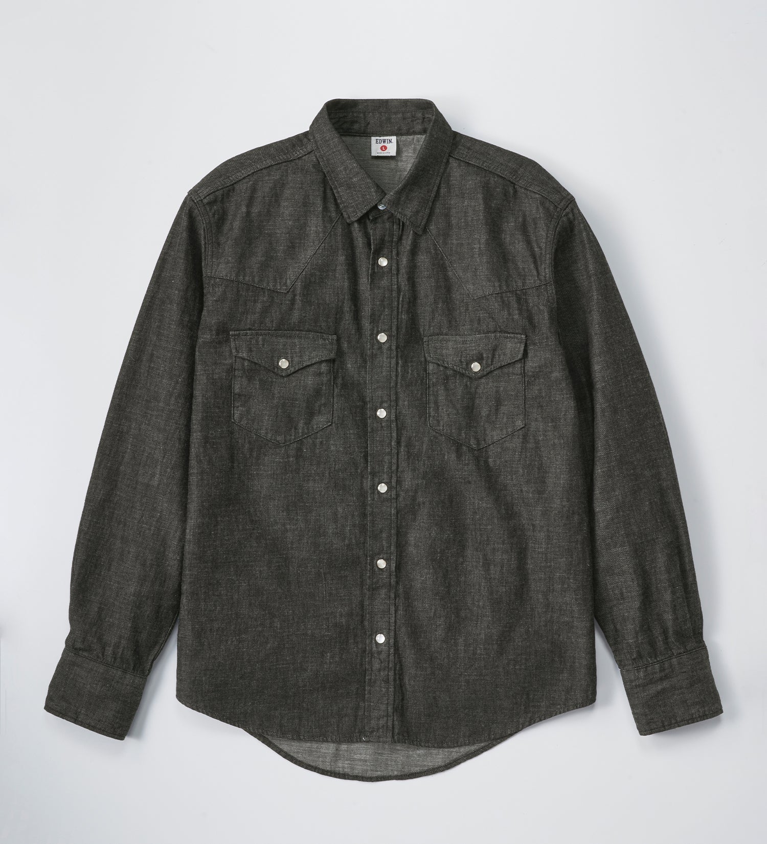 sia dressed in black Plus Size Black Cowboy Embroidered Pearl Snap Shirt