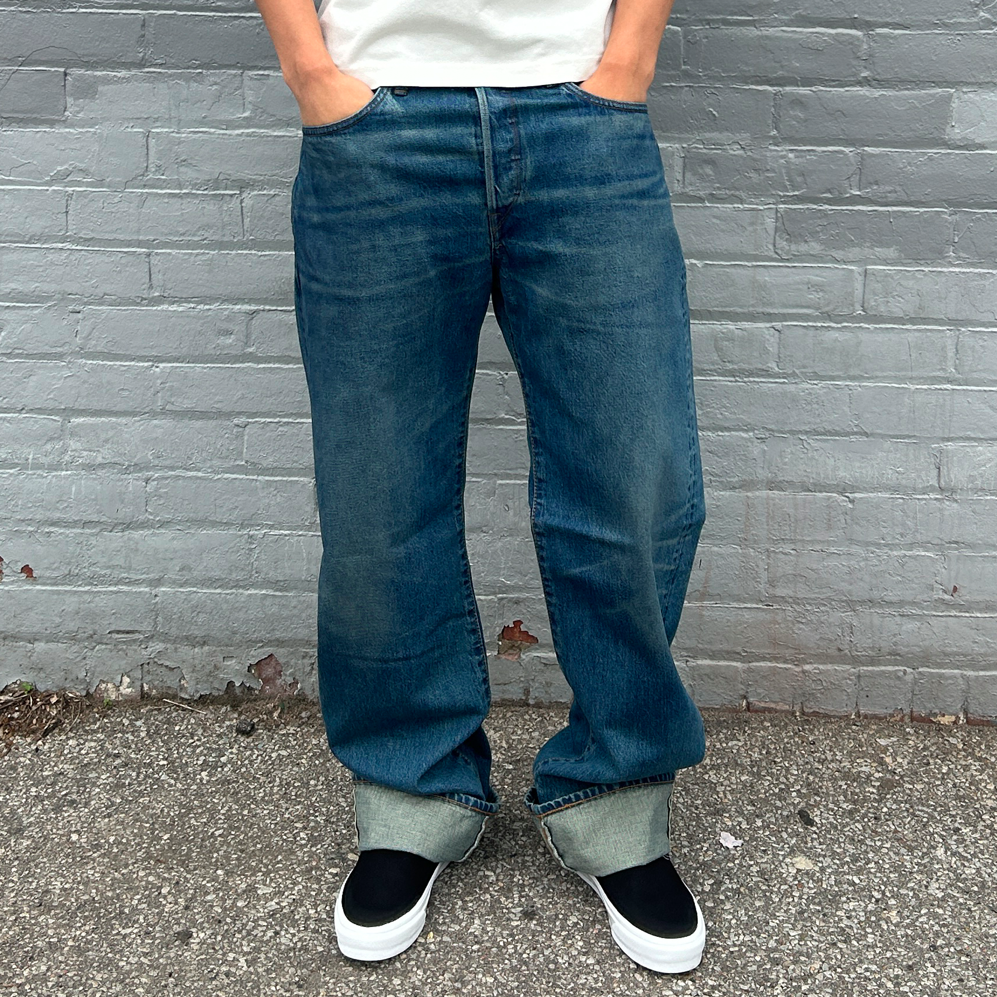 Akita Wide straight SPRING RINSE 90 - Men's Premium Selvage