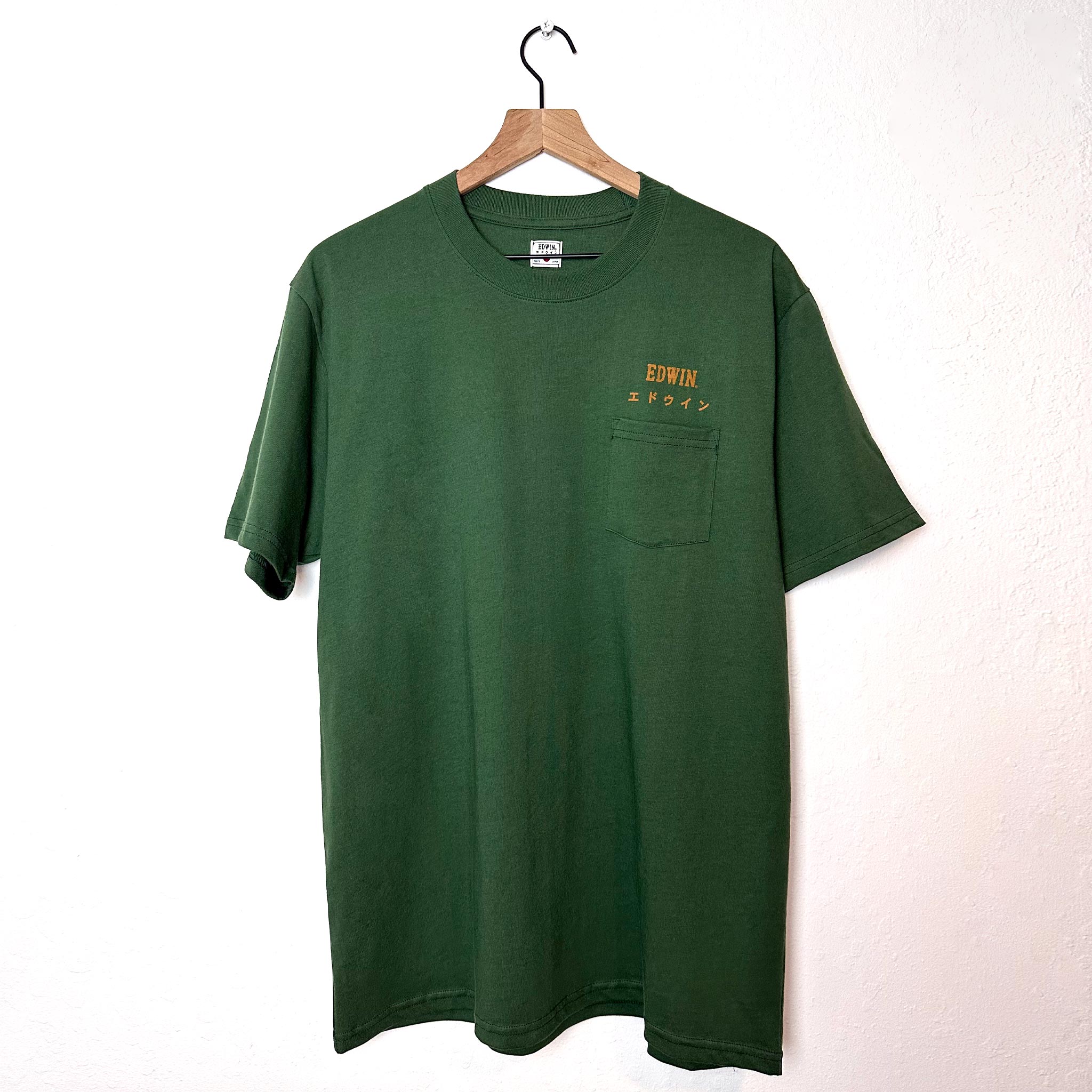 Edwin 100 % Organic Cotton Short Sleeve Pocket Tee