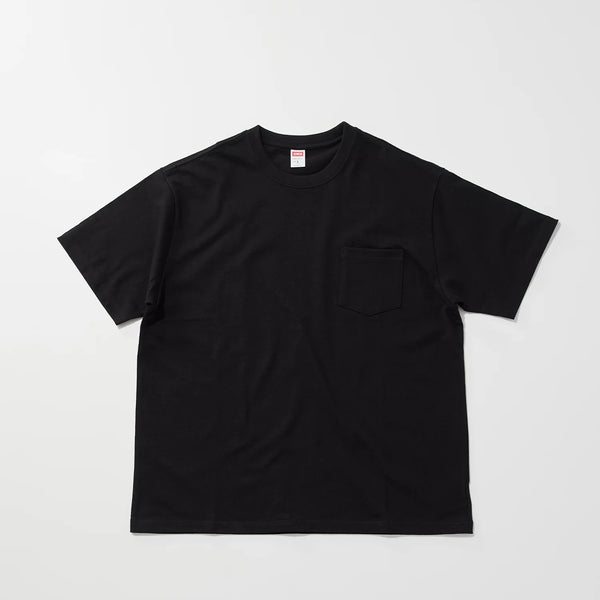 POCKET TEE Black - MADE IN JAPAN