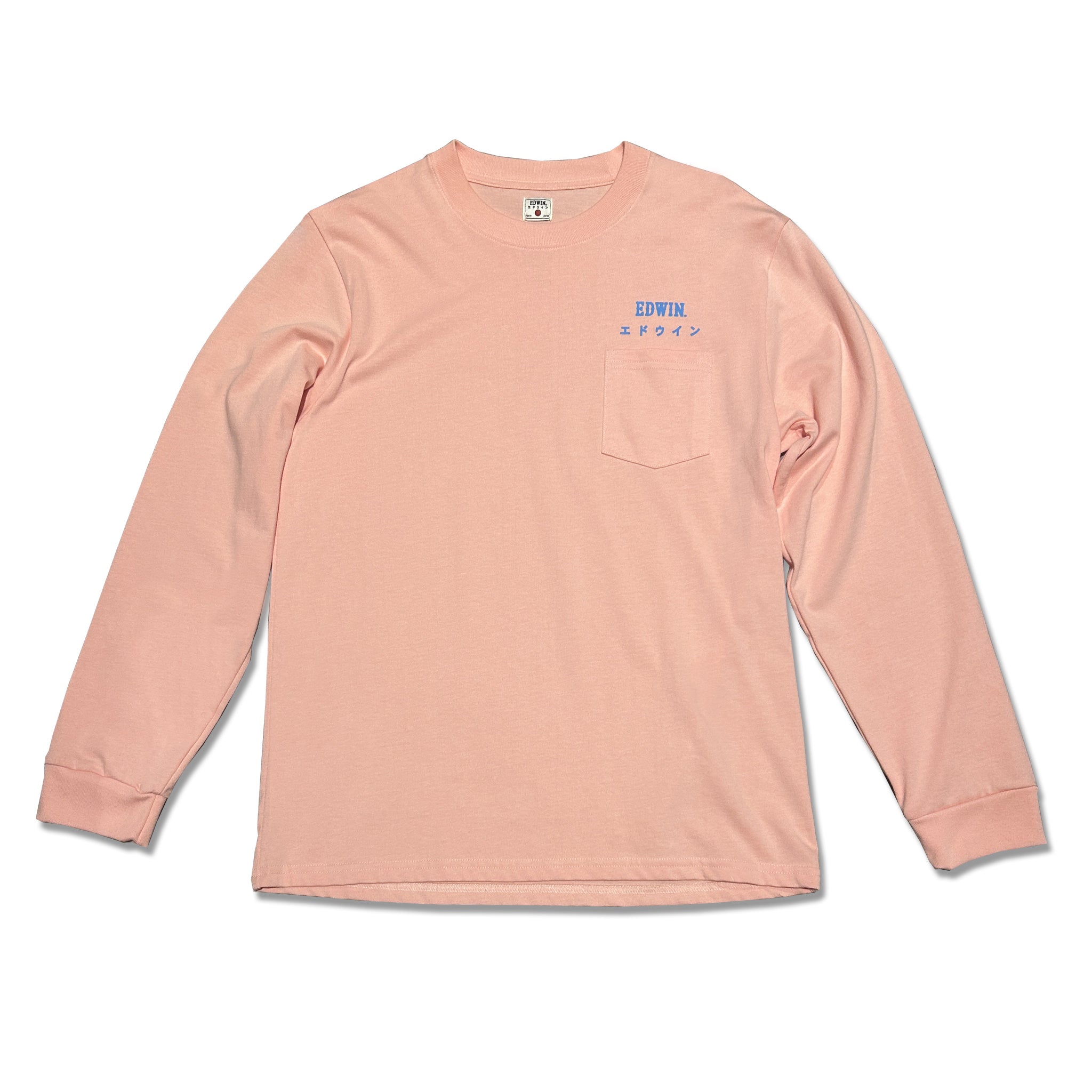 Edwin 16S 100 % Organic Cotton Long Sleeve Pocket Tee