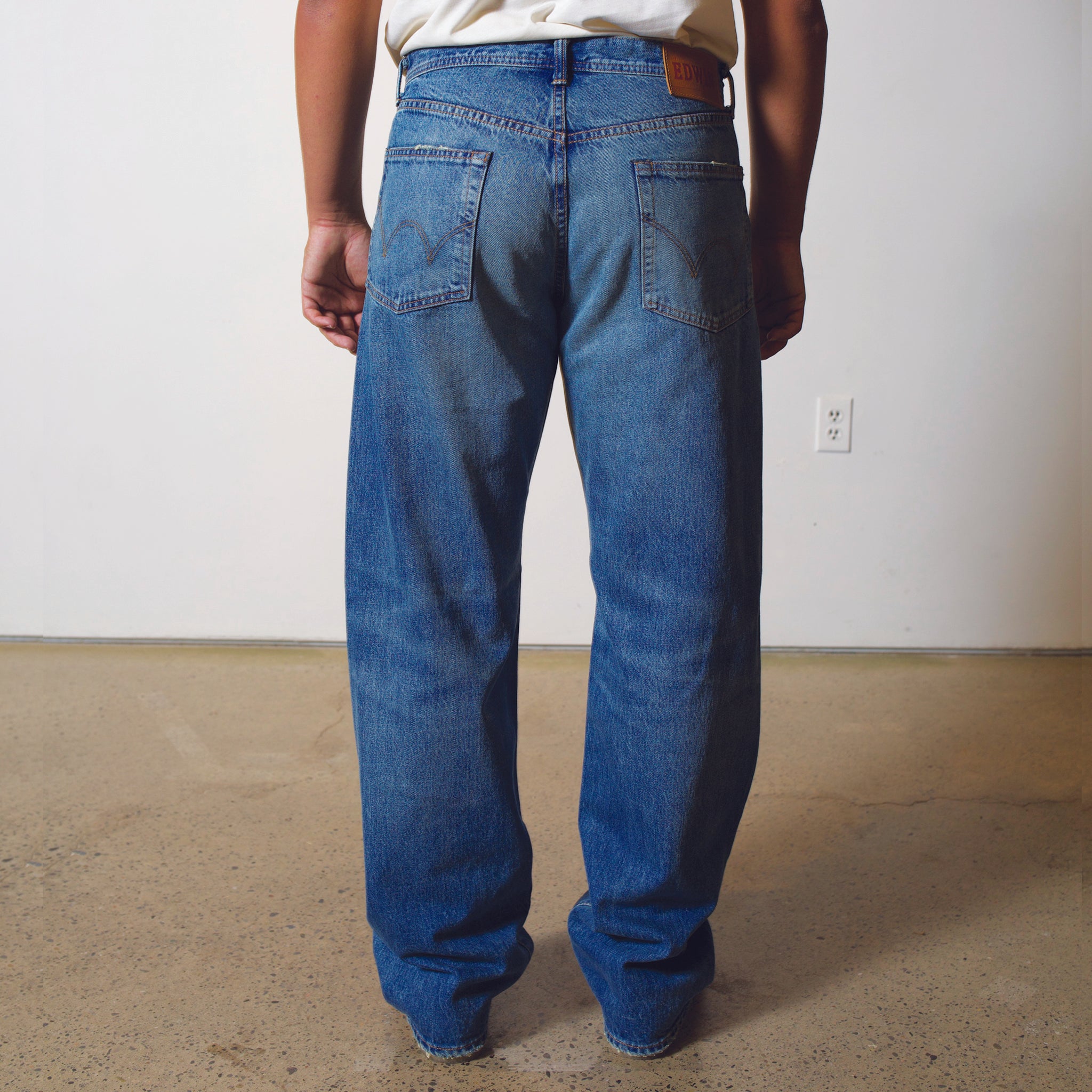 【AAKE】ORGIN WIDE DENIM Akita Wide Straight Osuga Summer Premium Selvage
